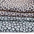 Custom Design Floral Low Moq Polyester Rayon Fabric
